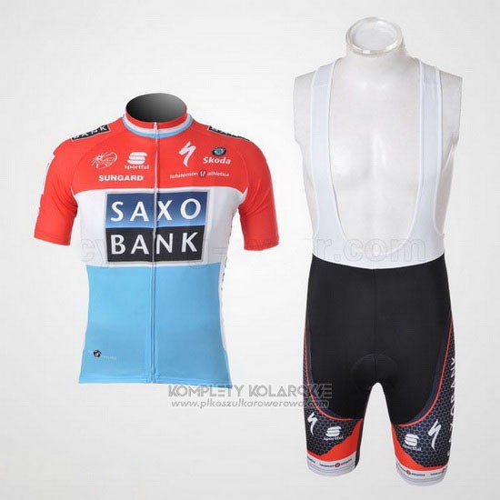 2010 Odziez Rowerowa Saxo Bank Luxemburg Krotkie Rekawy i Rowerowe Szelkach